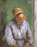 Camille Pissarro Mere Larcheveque oil